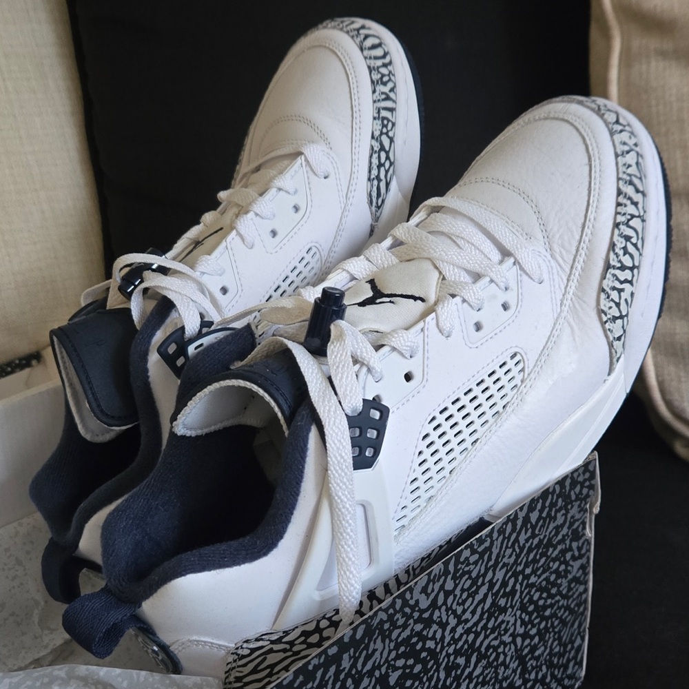 White and Black Sneakers